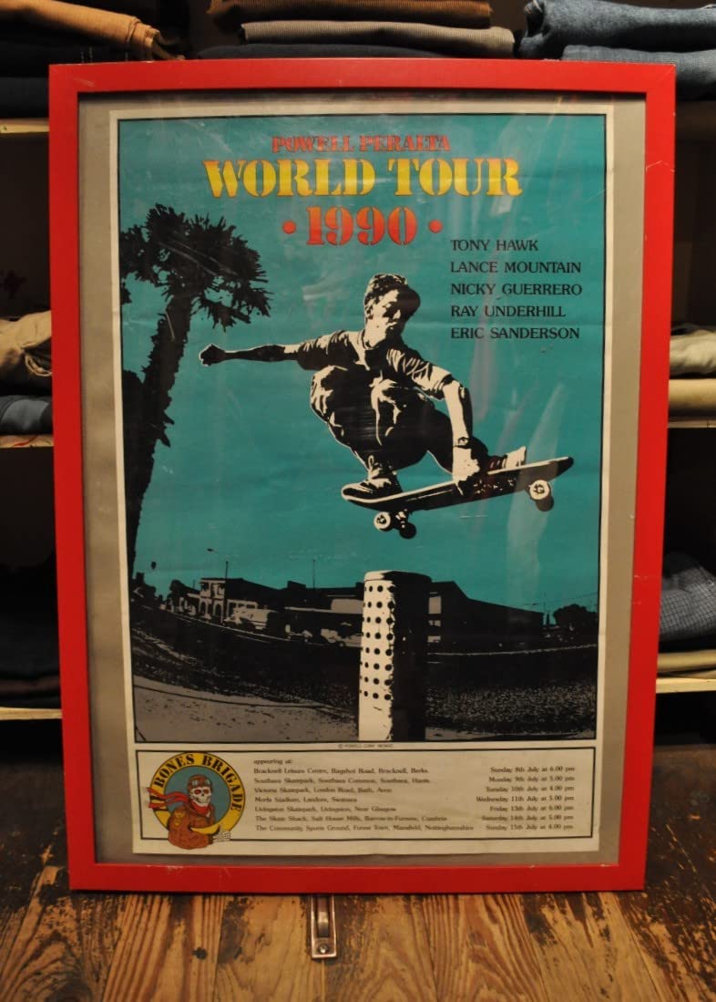 Amazon.co.jp: POWELL PERALTA WORLD TOUR 1990 パウエル ペラルタ